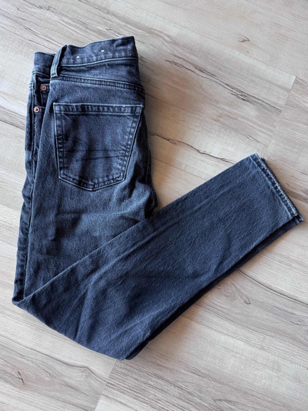 American Eagle Outfitters Women's Skinny Jeans - Dark Blue